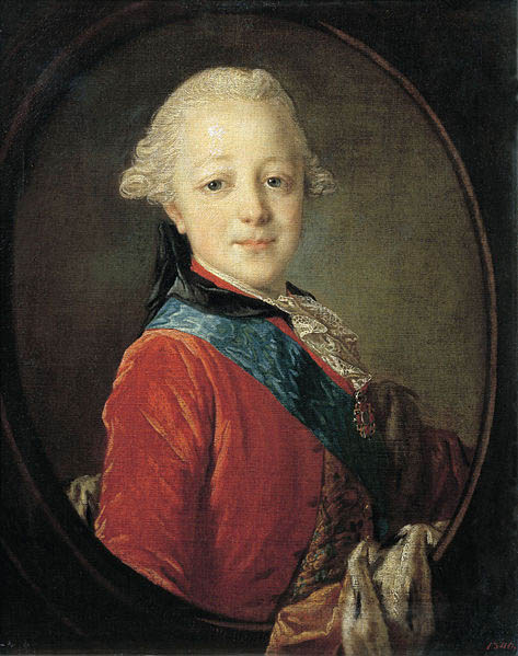 Emperor Paul I as a Child